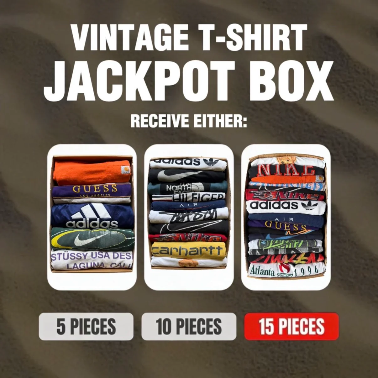 VINTAGE TEE COLLECTION BOX - JACKPOT BOX - Image 4